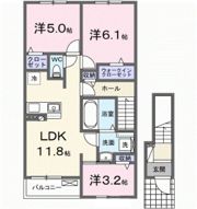 アベニューエース2の間取り画像