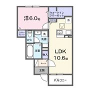 東有馬2丁目アパートの間取り画像
