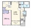 ラ マージュ西岐阜の間取り画像