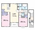 ラ マージュ西岐阜の間取り画像