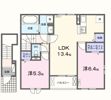 ラ マージュ西岐阜の間取り画像