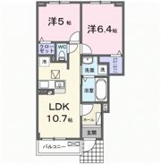 アルソラーレⅠの間取り画像