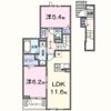 グレイス Ⅱ Aの間取り画像