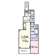 グレイス Ⅱ Bの間取り画像