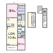 グレイス Ⅱ Bの間取り画像