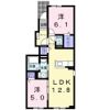 アルドール苫小牧の間取り画像