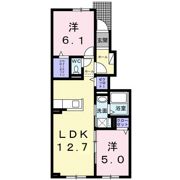 アルドール苫小牧の間取り画像