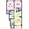 愛島台2丁目アパートⅡの間取り画像