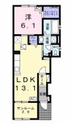 シャレー11 Ⅱの間取り画像