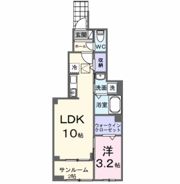 仮称；習志野1丁目アパートの間取り画像
