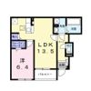 朱雀3丁目アパートの間取り画像