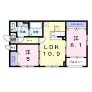 西湊町4丁アパート（028695701）の間取り画像