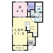 エレガンス メゾン Ⅰの間取り画像