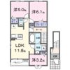 メゾン シュシュの間取り画像
