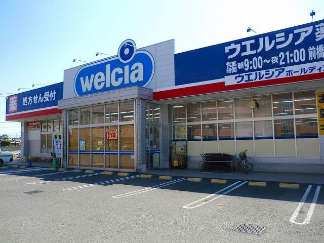 近くのウエルシア前橋上新田店まで650m(徒歩9分)