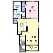 メゾンド ルポの間取り画像