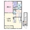 ビオラ徳山の間取り画像