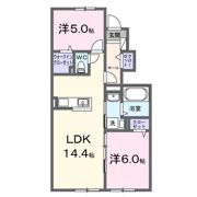 ヴィラK Ⅶの間取り画像