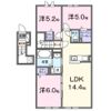 ヴィラK Ⅶの間取り画像