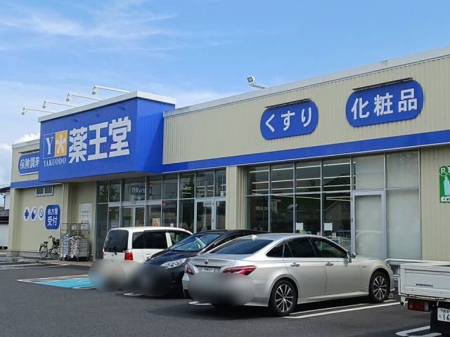 近くの薬王堂まで2,300m(徒歩29分)