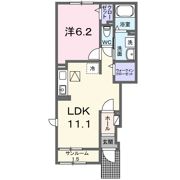 K'sジェルソAの間取り画像