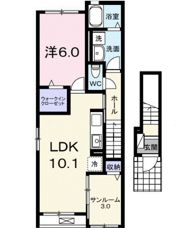 楠木1丁目アパート（028722601）の間取り画像