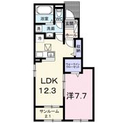 ヴィラ ノーチェの間取り画像