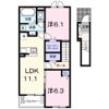 ヴィラ ノーチェの間取り画像