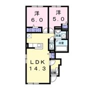 テテマール西町の間取り画像