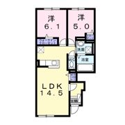 テテマール西町の間取り画像