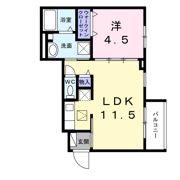ピアッツァ川崎 Ⅱの間取り画像