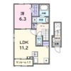 光ハイツ Terraの間取り画像