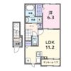 光ハイツ Terraの間取り画像
