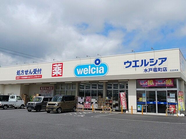 近くのウエルシア 水戸堀町店まで344m(徒歩5分)