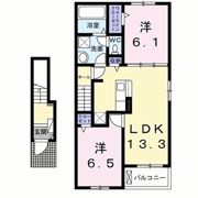 ルミエール・シエルⅠの間取り画像