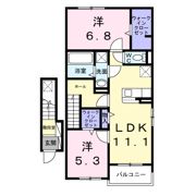 リベルテの間取り画像