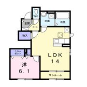 ソレアードの間取り画像
