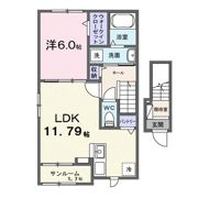 ベクエームの間取り画像