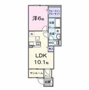 プラシード掛川の間取り画像