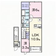 プラシード掛川の間取り画像