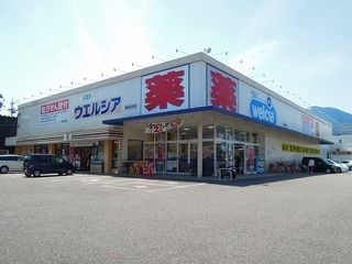 近くのウエルシア静岡羽鳥店まで800m（徒歩10分）