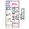 アリビオの間取り画像