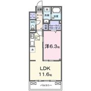 プロムナード 内谷の間取り画像