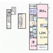 グラン イリーデの間取り画像