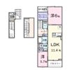 グラン イリーデの間取り画像