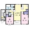 安倉中3丁目アパートの間取り画像