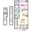 レガリア駅東の間取り画像