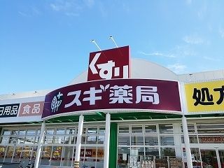 近くのスギ薬局まで850m（徒歩11分）