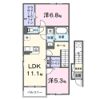 ヒカルサ船橋小室サウスⅠの間取り画像