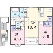 ヒカルサ所沢の間取り画像